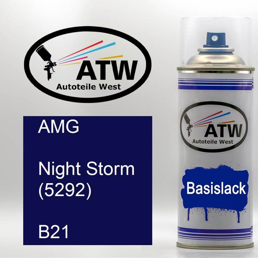 AMG, Night Storm (5292), B21: 400ml Sprühdose, von ATW Autoteile West.